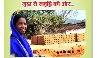 समूह से जुड़ने के बाद जीवन में आया परिवर्तन- सरिता बाई     पीएम मुद्रा लोन लेकर बना रही ईंट      ईंट विक्रय से हो रहा सालाना दो लाख रूपए तक का मुनाफा