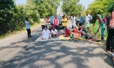 लिक्विड गैस टैंकर हादसे से फैली जहरीली गैस, जनपद उपाध्यक्ष मनोज सुखन ने धरना देकर उठाई आवाज, प्रशासन पर लापरवाही का आरोप