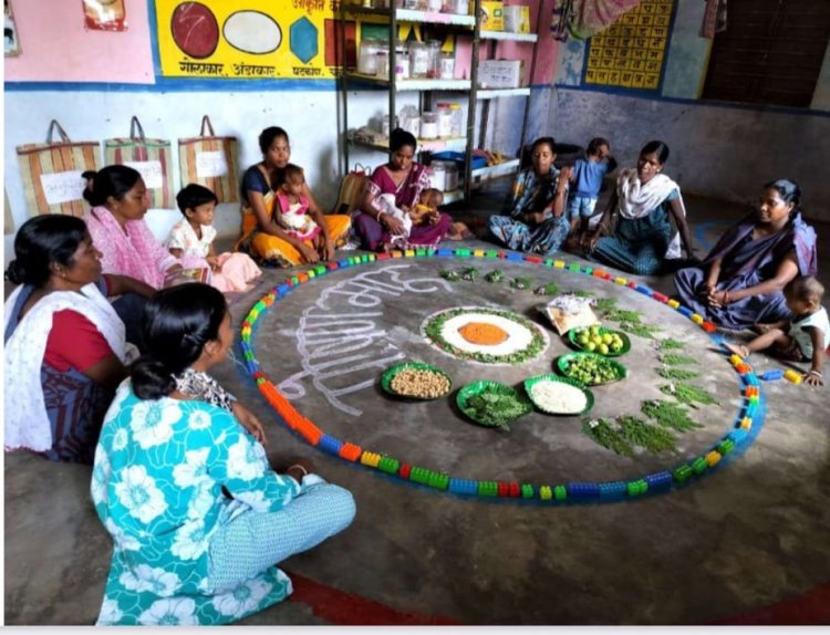 पोषण जागरूकता हेतु बड़ाईकपारा में निकाली गई रैली, छत्तीसगढ़ रजत महोत्सव अंतर्गत आंगनबाड़ी केंद्रों में विभिन्न कार्यक्रमों का हुआ आयोजन