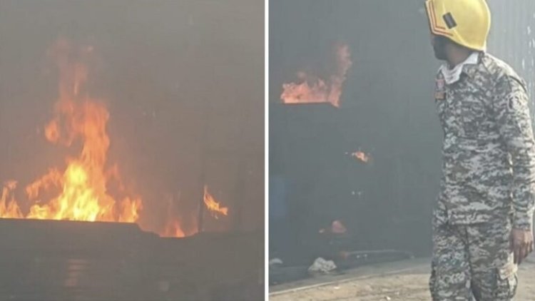 फैक्ट्री में लगी भीषण आग! वेल्डिंग के दौरान आग लगने की आशंका, कई मजदूरों के फंसे होने की खबर,