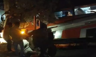 केंदा घाटी में बड़ा हादसा टला, बस पेड़ पर लटकी 1 की मौत, 5 घायल