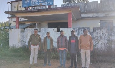 ऑपरेशन शंखनाद , गोवंश मानस के साथ तीन आरोपी पकड़े भेजा जेल