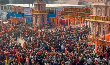 अयोध्या में आस्था का सैलाब! 10 दिन में 10 लाख श्रद्धालुओं ने किए दर्शन, 31 दिसंबर और नए साल पर उमड़ सकती है रिकॉर्ड भीड़