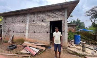 प्रधानमंत्री आवास योजना से आर्थिक रूप से कमजोर परिवार को मिला पक्का घर