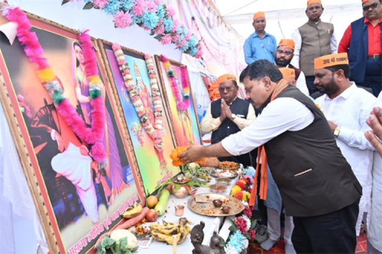 मरार पटेल समाज में सहकारिता की भावना हर व्यक्ति में है विद्यमान - उपमुख्यमंत्री शर्मा