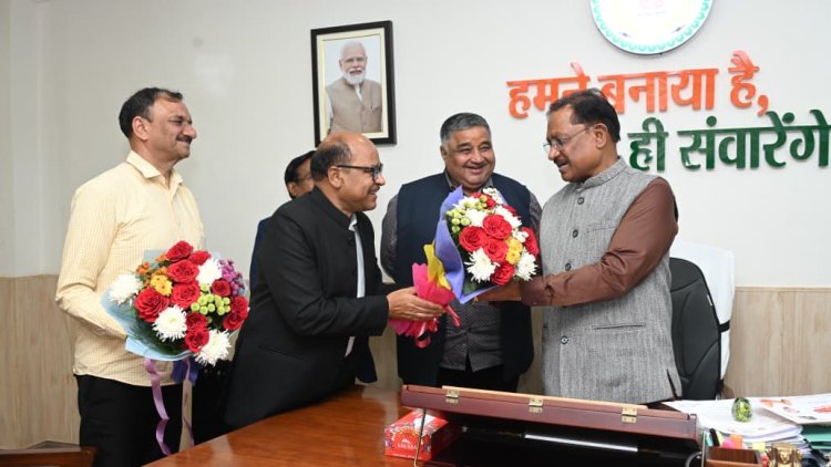 राजिम कुंभ कल्प 2026 में शामिल होने मंत्री अग्रवाल ने मुख्यमंत्री साय को किया आमंत्रित