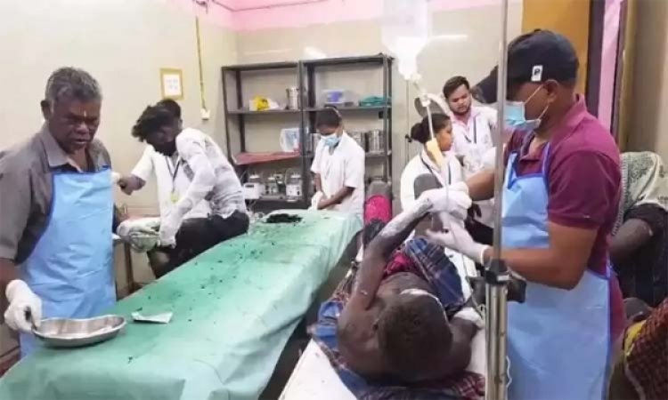 BREAKING : कार्बन प्लांट के बॉयलर में धमाका, नौ माह का बच्‍चा सह‍ित आठ गंभीर झुलसे