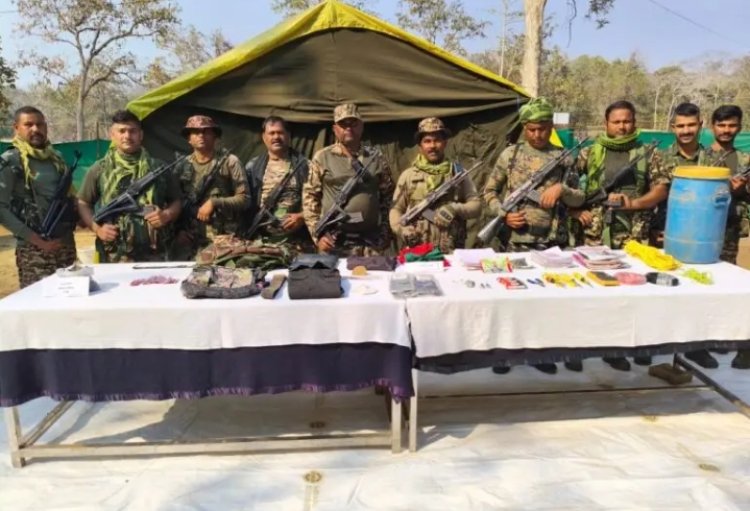 सुरक्षाबलों के अभियान से माओवादियों की बड़ी साजिश नाकाम, प्रेशर कुकर व आईईडी बरामद