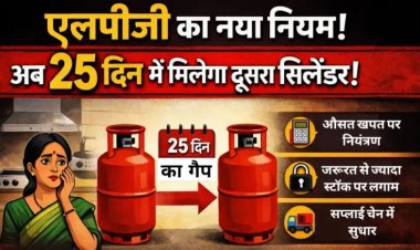 घरेलू गैस सिलेंडर को लेकर सरकार का बड़ा फैसला, अब इतने दिनों से पहले नहीं कर पाएंगे दूसरी बुकिंग