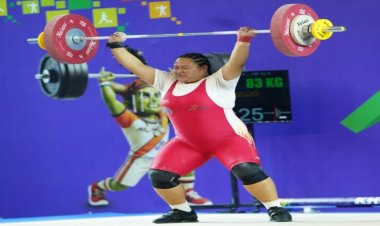 खेलो इंडिया ट्राइबल गेम्स 2026: 86+ किग्रा वेटलिफ्टिंग में मिजोरम की ज़ोसांगज़ुआली को स्वर्ण