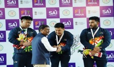 वेटलिफ्टिंग में अरुणाचल और असम बने ओवरऑल चैम्पियन, छत्तीसगढ़ ने भी जीते पदक