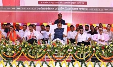 मुख्यमंत्री साय ने 375 अटल डिजिटल सुविधा केंद्र भवनों का किया लोकार्पण