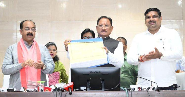 मुख्यमंत्री साय ने माध्यमिक शिक्षा मंडल की 10वीं और 12वीं बोर्ड परीक्षाओं के परीक्षा परिणाम जारी कर विद्यार्थियों को दी शुभकामनाएं