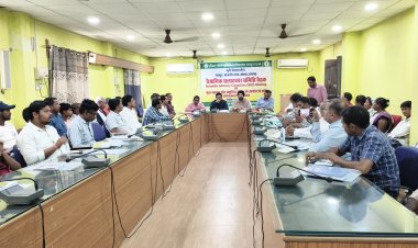 मृदा स्वास्थ्य एवं संतुलित उर्वरक उपयोग पर जागरूकता कार्यशाला एवं वैज्ञानिक सलाहकार समिति की बैठक संपन्न , कृषि विज्ञान केंद्र जशपुर में हुआ आयोजन, रायगढ़, कोरबा एवं जांजगीर चांपा के वैज्ञानिक भी हुए शामिल