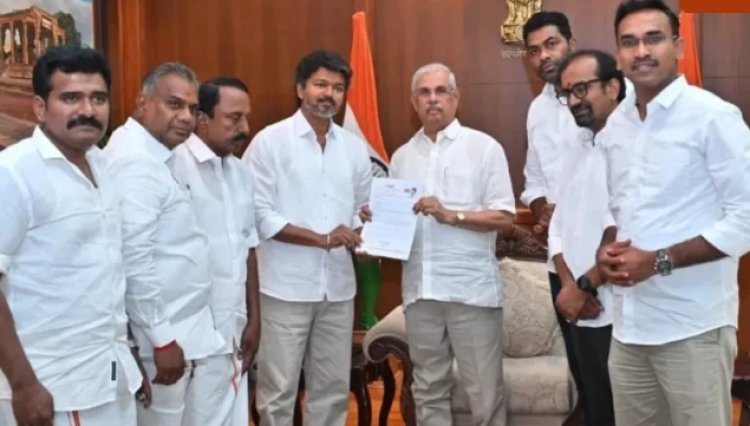 तमिलनाडु में सरकार गठन पर सस्पेंस, TVK प्रमुख विजय को राज्यपाल से नहीं मिली अनुमति,कांग्रेस ने मिलाया हाथ लेकिन वामदलों ने किया किनारा