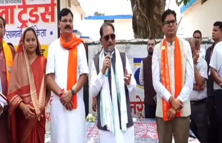सुशासन तिहार में कोसला धाम पहुंचे CM साय: माता कौशल्या मंदिर में की पूजा, प्रदेश की खुशहाली की कामना
