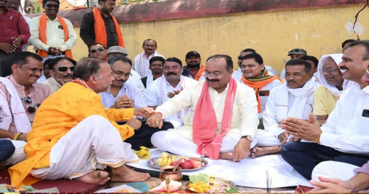 उप मुख्यमंत्री अरुण साव ने हायर सेकंडरी स्कूल भवन का किया भूमिपूजन, 1.21 करोड़ की लागत से बनेगा सर्वसुविधायुक्त स्कूल
