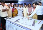 मुख्यमंत्री  विष्णुदेव साय ने बिलासपुर में निर्माणाधीन नालंदा परिसर एवं एजुकेशन हब का किया निरीक्षण