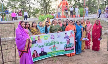वृक्ष केवल पर्यावरण की रक्षा ही नहीं करते, बल्कि आने वाली पीढ़ियों के सुरक्षित और स्वस्थ भविष्य की मजबूत नींव भी रखते है। गोमती साय