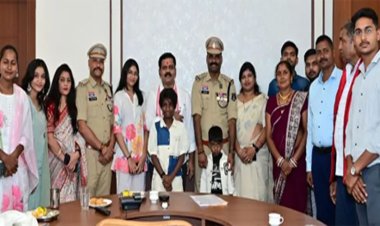 शौर्य चक्र से सम्मानित वीर जवानों से मिले उप मुख्यमंत्री शर्मा