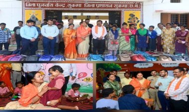 महिला एवं बाल विकास मंत्री ने सुकमा प्रवास में विभागीय संस्थाओं का किया निरीक्षण