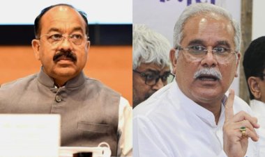 नकटी गांव कार्रवाई पर सियासत तेज: भूपेश बोले- BJP नेताओं में अनबन, डिप्टी CM साव का पलटवार- अपनी पार्टी पर दें ध्यान