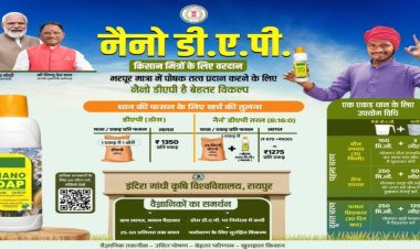नैनो उर्वरक- छत्तीसगढ़ के खेती-किसानी में आई नई क्रांति