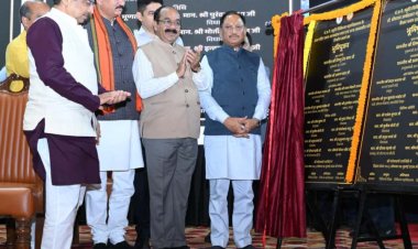 सीएम साय ने किया 103 करोड़ के स्वास्थ्य अधोसंरचना कार्यों का भूमिपूजन
