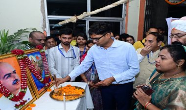 डॉ. श्यामा प्रसाद मुखर्जी का जीवन राष्ट्रनिष्ठा, त्याग और संकल्प का प्रेरक उदाहरण : वित्त मंत्री ओपी चौधरी