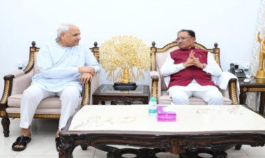 मुख्यमंत्री विष्णुदेव साय से लघु उद्योग भारती के प्रतिनिधिमंडल ने की सौजन्य मुलाकात : 14वें इंडिया इंडस्ट्रियल फेयर की तैयारियों पर हुई चर्चा