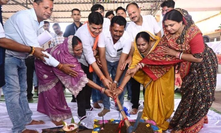 गांवों में खेल और बाल विकास की बुनियादी सुविधाओं का विस्तार सरकार की प्राथमिकता- राजस्व मंत्री टंकराम वर्मा