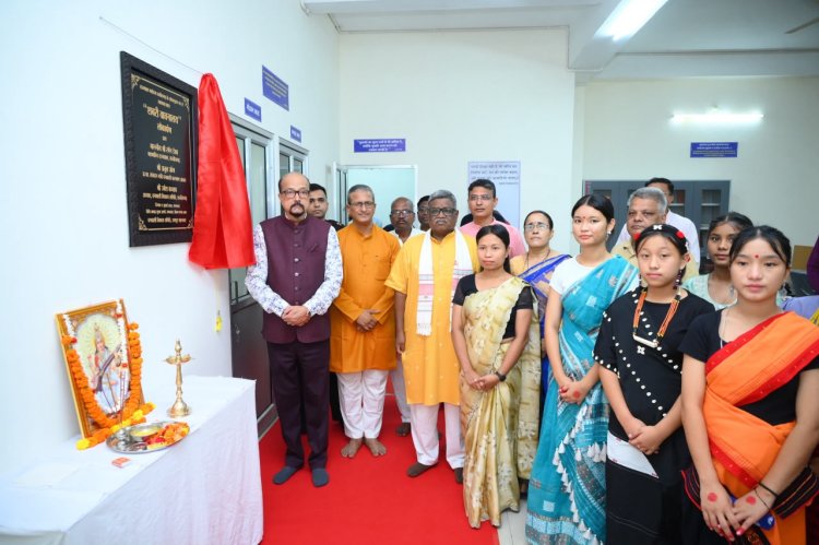 जनजातीय बालिकाओं के सर्वांगीण विकास का सशक्त माध्यम बनेगा शबरी वाचनालय – राज्यपाल डेका
