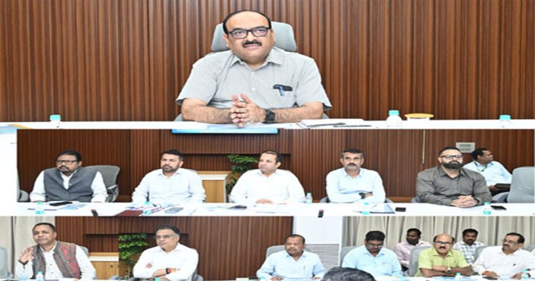 मुख्य सचिव ने सिंचाई परियोजनाओं को अधिक व्यवहारिक, टिकाऊ और संसाधनों के बेहतर उपयोग पर दिया जोर