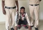 चोरी की बाइक बेचने की फिराक में घूम रहा था आरोपी, पुलिस ने दबोचा