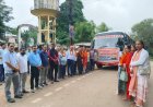 जशपुर से 204 श्रद्धालु प्रभु श्री रामलला दर्शन के लिए अयोध्या रवाना 