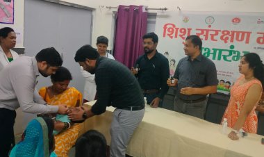 18 अगस्त से 24 सितंबर तक चलेगा अभियान, जशपुर जिले में 2766 सत्रों के माध्यम से 78,370 बच्चों को पिलाई जाएगी विटामिन-ए की खुराक