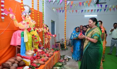 लकराघारा में कबड्डी एवं कर्मा नृत्य प्रतियोगिता का शुभारम्भ