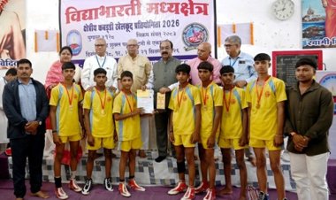 अनुशासन,आत्मविश्वास और ऊर्जा के साथ लक्ष्य की ओर बढ़ने की प्रेरणा देता है खेल-अरुण साव
