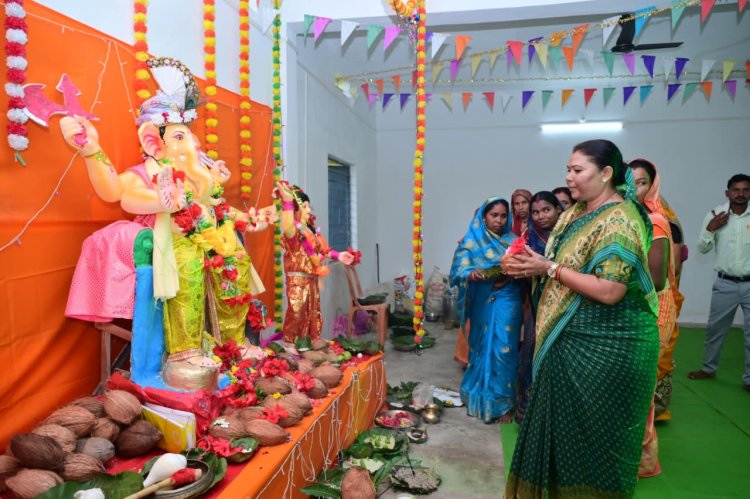 लकराघारा में कबड्डी एवं कर्मा नृत्य प्रतियोगिता का शुभारम्भ