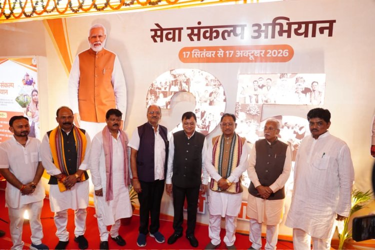 आधुनिक भारत के विश्वकर्मा हैं प्रधानमंत्री मोदी : बृजमोहन अग्रवाल