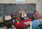 जिला पंचायत अध्यक्ष ने महारानी लक्ष्मीबाई उच्चतर माध्यमिक विद्यालय जशपुर का किया आकस्मिक निरीक्षण