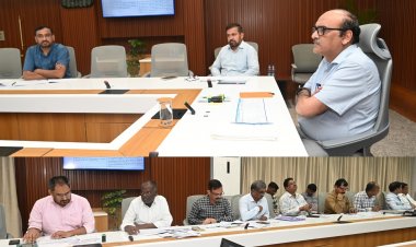 मुख्य सचिव की अध्यक्षता में राज्य जल एवं स्वच्छता मिशन की अपेक्स कमेटी की बैठक संपन्न जल जीवन मिशन के सुचारू संचालन, शुद्धता की जांच और डिजिटल मॉनिटरिंग पर विशेष जोर
