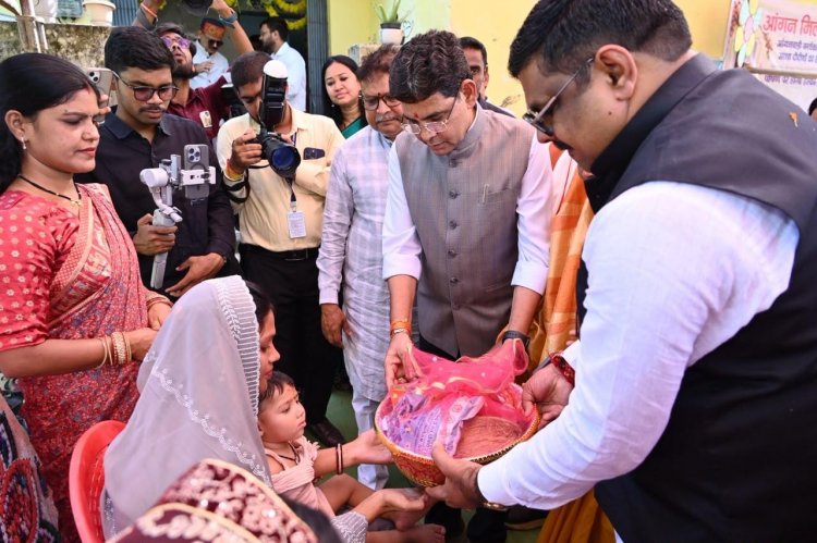सुपोषण और आत्मीयता से महका सारंगढ़