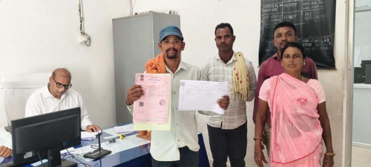 रजिस्ट्री के साथ नामांतरण ने बचाया समय, किसान चंद्रशेखर को नहीं लगाने पड़े अलग से कार्यालय के चक्कर