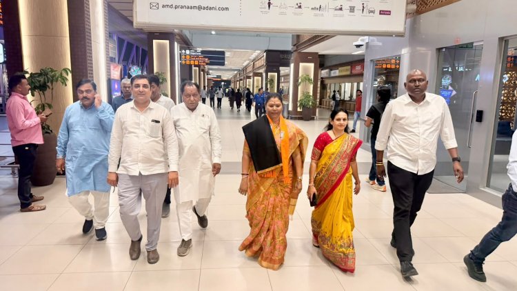 गुजरात भाजपा संगठन को सशक्त बनाने की दिशा में गोमती साय ने की महत्वपूर्ण संगठनात्मक बैठक