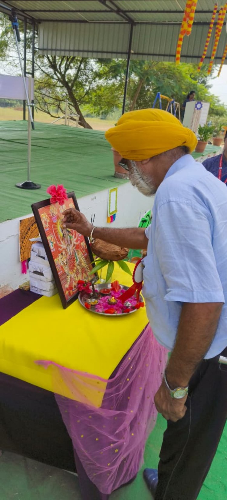 जोगपाल पब्लिक स्कूल, पत्थलगांव में नवरात्रि एवं दशहरा उत्सव हर्षोल्लास के साथ संपन्न